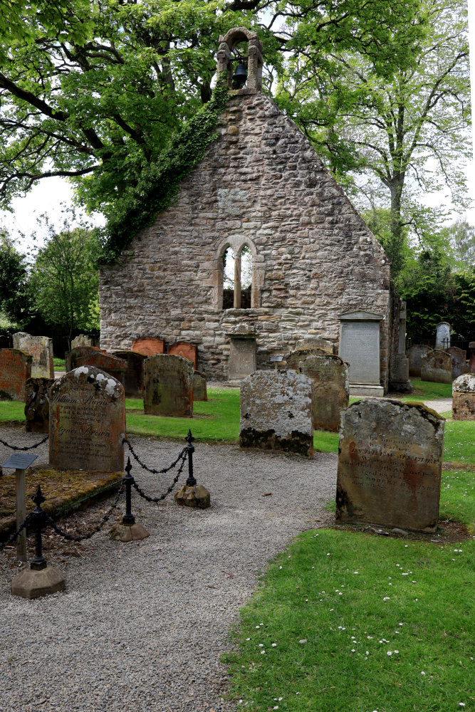 The Old Kirk, Alloway, Ayrshire aerial photograph
