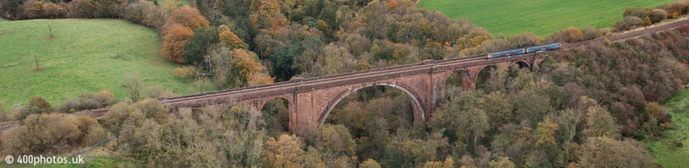Ballochmyle Viaduct, Mauchline, aerial photograph