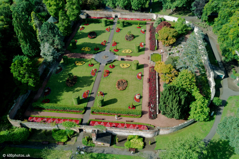 Belleisle Conservatory, Ayr - aerial photograph