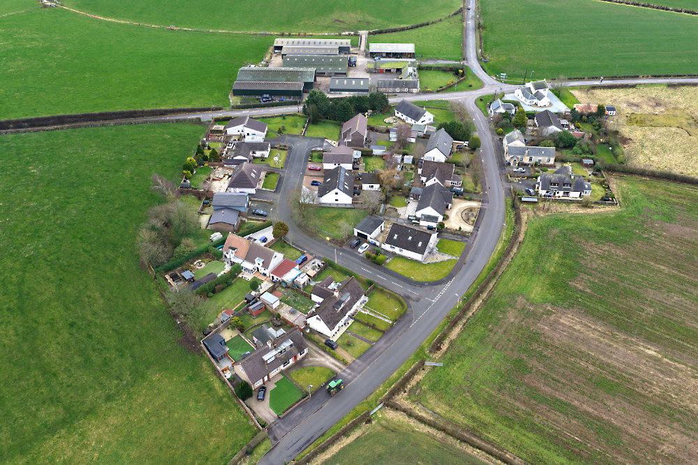 Cunninghamhead, North Ayrshire, aerial photograph