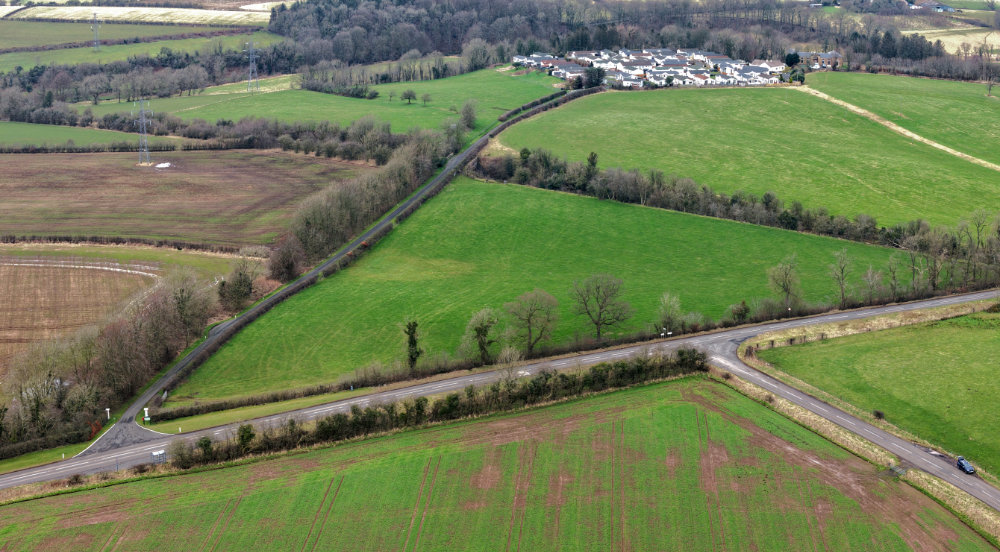 Cunninghamhead Estate, North Ayrshire, aerial photograph