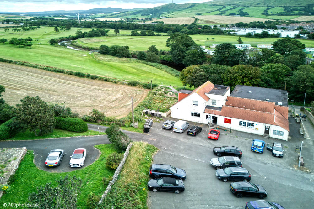 Girvan Golf Club, Girvan, Ayrshire, aerial photograph