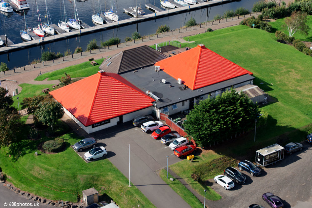 Kip Marina, Inverkip, Inverclyde, aerial photograph