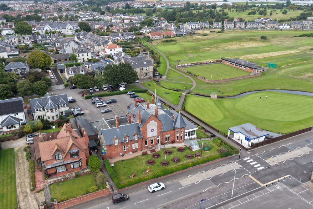  Leven Golf and Bowling Clubs, licensable aerial photographs