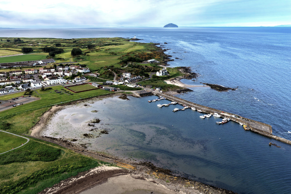 Maidens, South Ayrshire, licensable aerial photograph