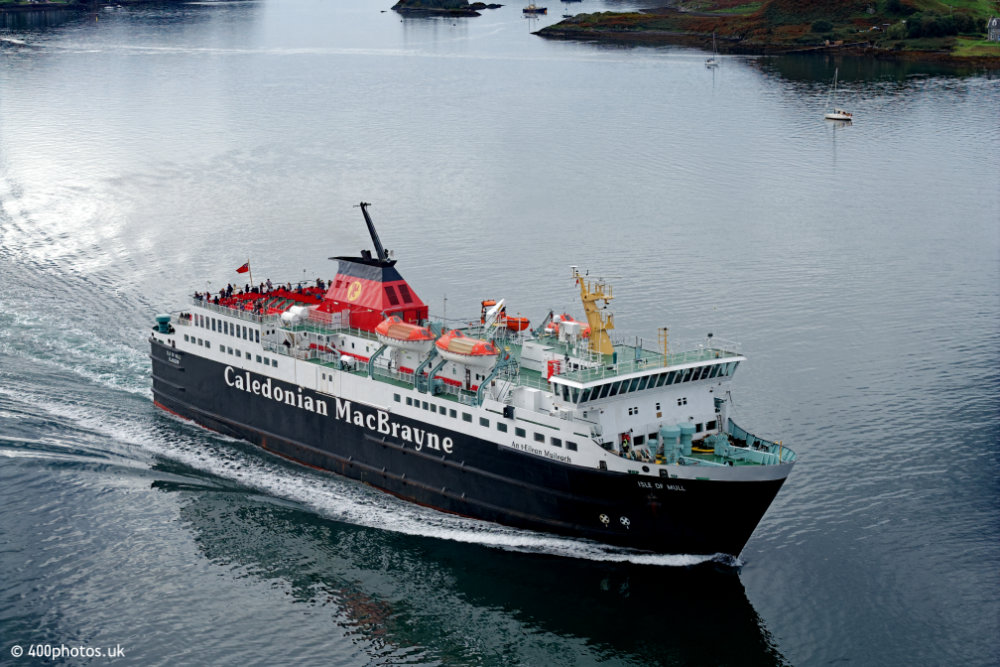 Oban Ferries, Oban, Argyll and Bute, aerial photograph
