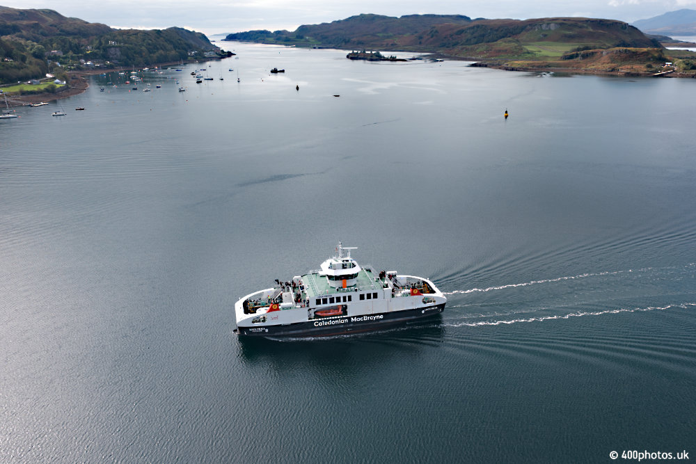 Oban Ferries, Oban, Argyll and Bute, aerial photograph