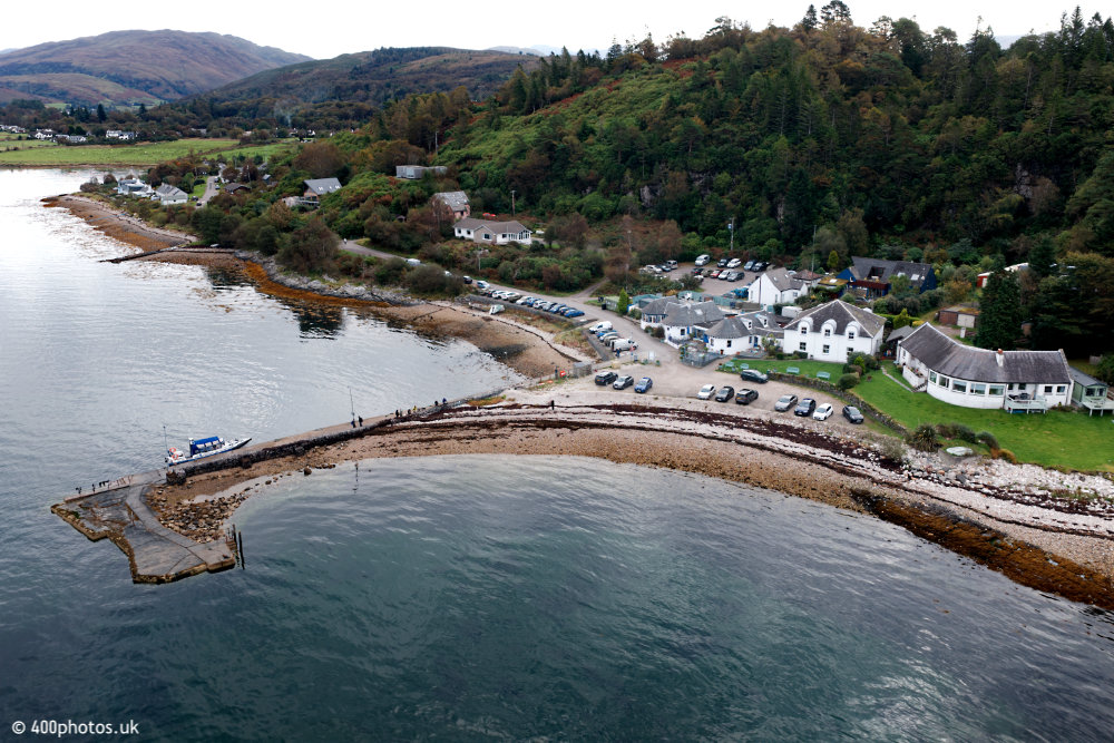 Port Appin, Argyll and Bute, aerial photograph