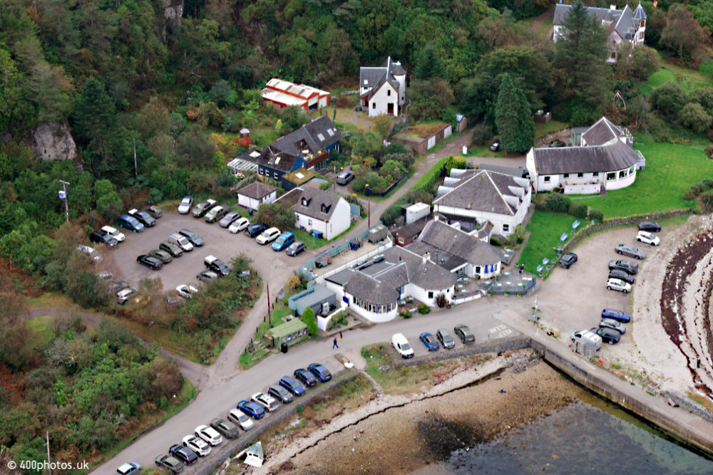 Port Appin, Argyll and Bute, aerial photograph