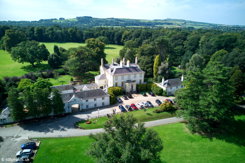 Rozelle House, Rozelle Park, Ayr, aerial photograph