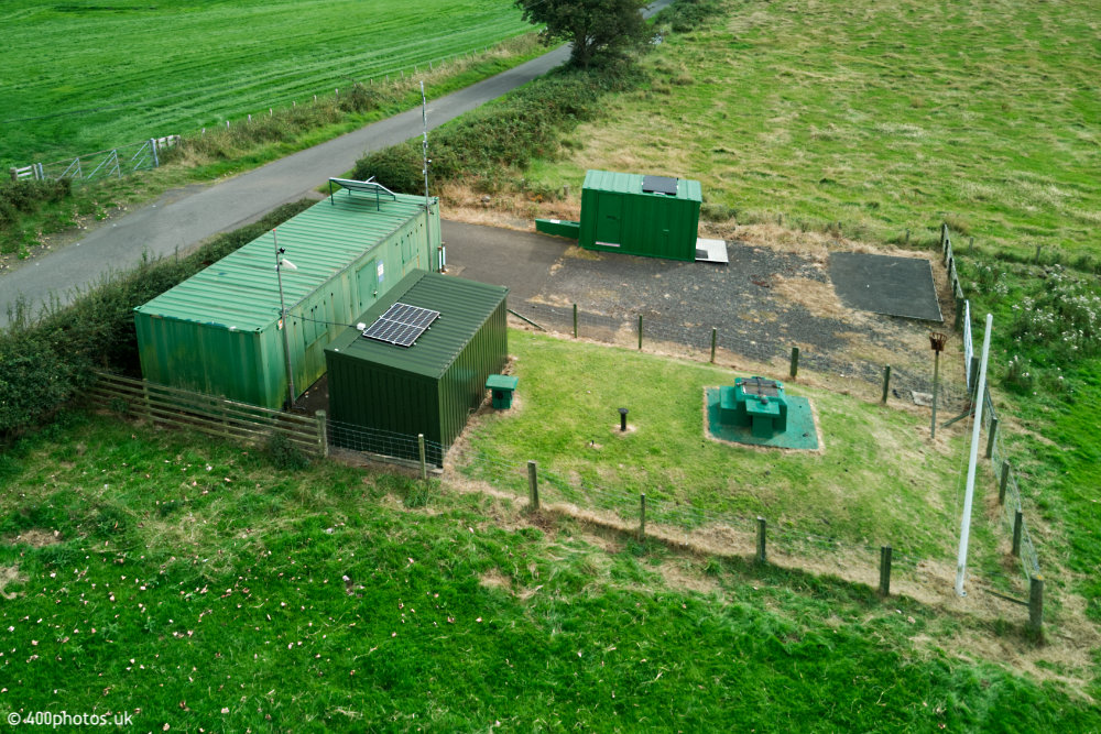 Skelmorlie Secret Bunker, Royal Observer Corps, Skelmorlie, North Ayrshire, aerial photograph