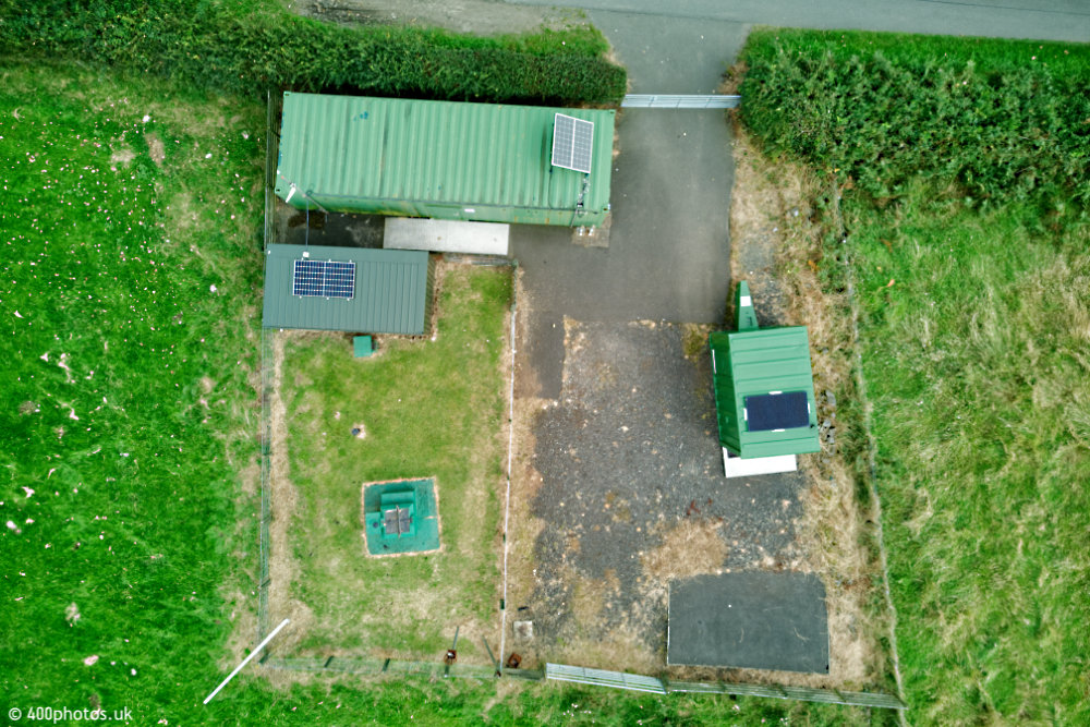 Skelmorlie Secret Bunker, Royal Observer Corps, Skelmorlie, North Ayrshire, aerial photograph